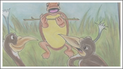 How the Tortoise got its Broken Shell